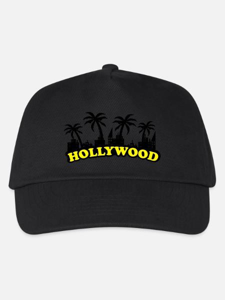 hollywood - Kinder Basecap - Schwarz