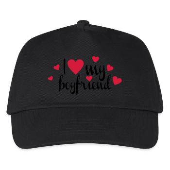 Freund - Kinder Basecap - Schwarz - Vorne