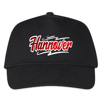 Hannover - Kinder Basecap - Schwarz - Vorne
