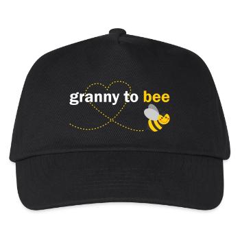 Granny to bee - Kids’ Baseball Cap - black - Front