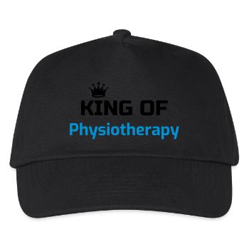 Kinésithérapie / Kiné / Masseur / Docteur - Casquette de baseball Enfant - noir - Devant