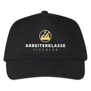 Charpentier de la classe ouvrière avec des signes de guilde - Casquette de baseball Enfant - noir - Devant