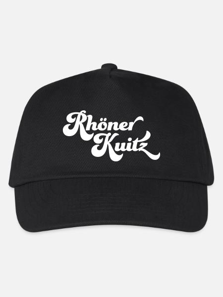 Rhöner Kuitz - Kinder Basecap - Schwarz