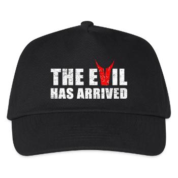 Evil has come with horns from the devil - Kids’ Baseball Cap - black - Front