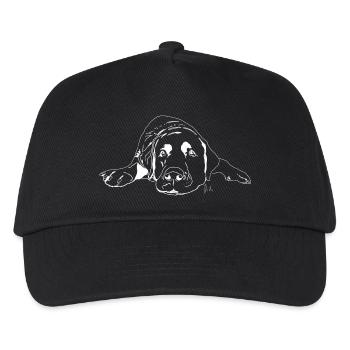 Labrador - Kinder Basecap - Schwarz - Vorne