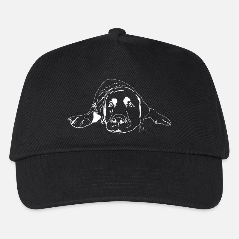 Labrador - Casquette de baseball Enfant - noir