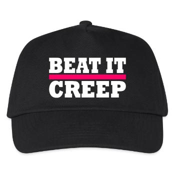 Beat it creep - Kids’ Baseball Cap - black - Front