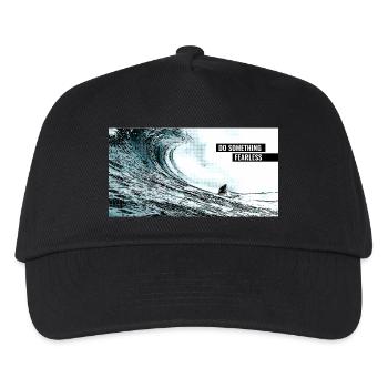 Do Something Fearless - Kids’ Baseball Cap - black - Front