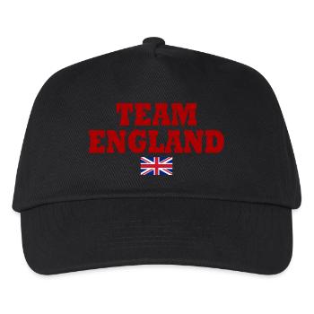 angleterre - Casquette de baseball Enfant - noir - Devant