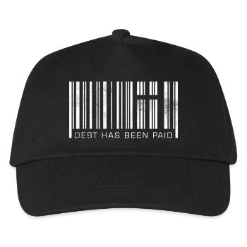 Le département a été payé - Casquette de baseball Enfant - noir - Devant