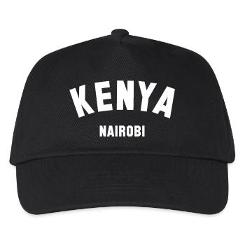 NAIROBI, Kenya - Kids’ Baseball Cap - black - Front