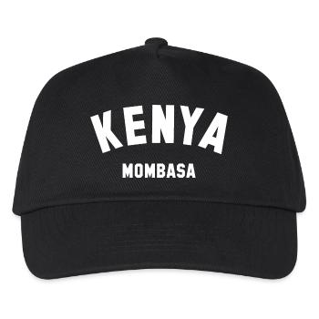 MOMBASA Kenya - Kids’ Baseball Cap - black - Front
