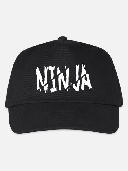 Ninja - Kids’ Baseball Cap - black