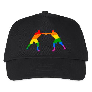 Boxe - combativité et diversité - Casquette de baseball Enfant - noir - Devant