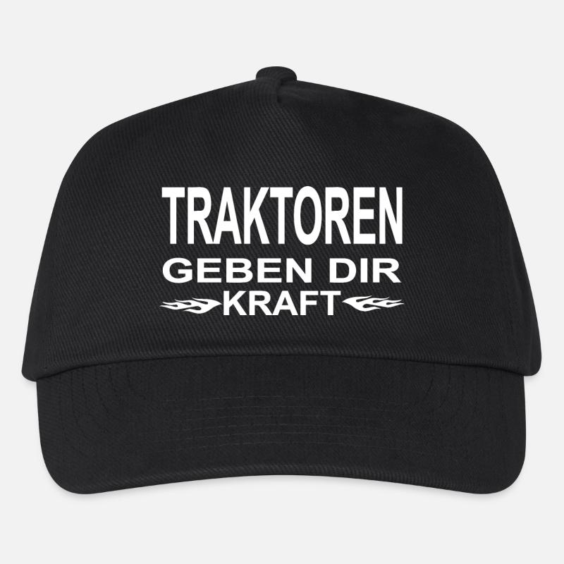 Traktor - Kinder Basecap - Schwarz