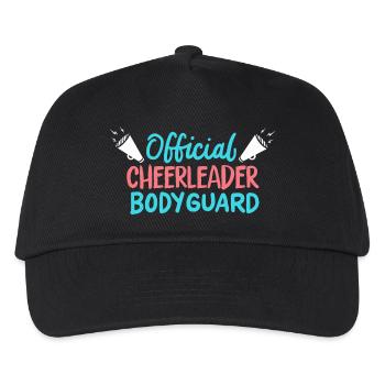 Official Cheerleader Bodyguard - Kinder Basecap - Schwarz - Vorne