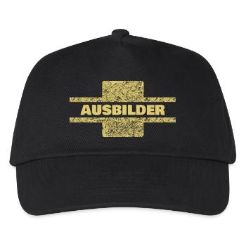 Ausbilder als Beruf - Kinder Basecap - Schwarz - Vorne