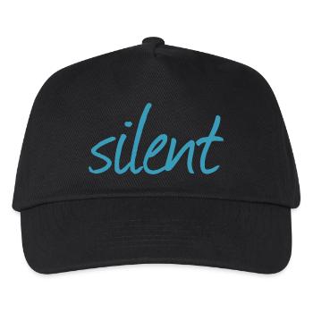 SILENCIEUX - Casquette de baseball Enfant - noir - Devant