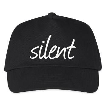 SILENCIEUX - Casquette de baseball Enfant - noir - Devant