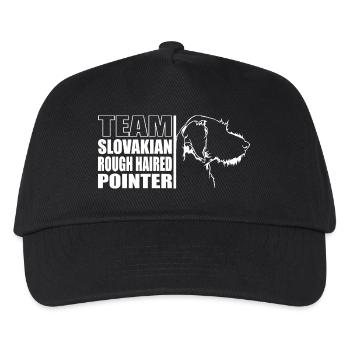 TEAM Slovakian Rough Haired Pointer Dogs Wilsigns - Kids’ Baseball Cap - black - Front