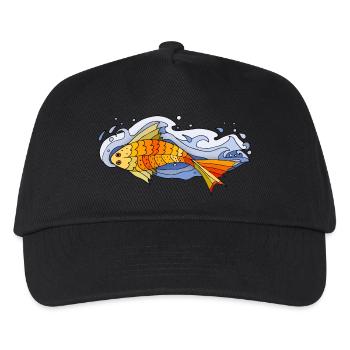 Fish - Kids’ Baseball Cap - black - Front