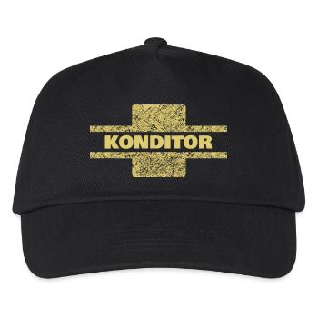 Confectioner as a profession - Kids’ Baseball Cap - black - Front