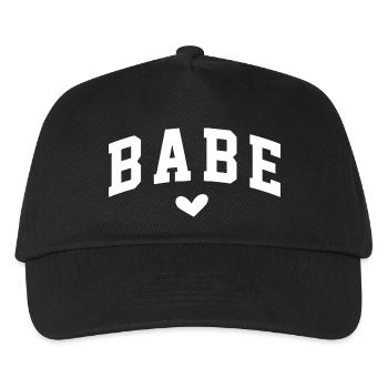 Babe - Kids’ Baseball Cap - black - Front
