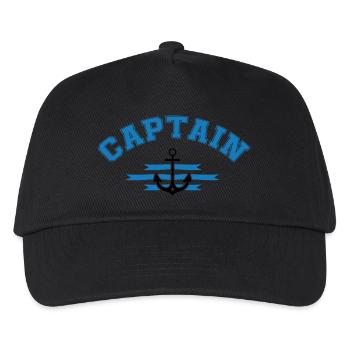Anchor Captain - Kids’ Baseball Cap - black - Front