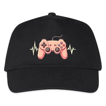 Gaming Fiesta : le jeu pour tous - Casquette de baseball Enfant - noir - Devant