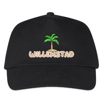Willemstad Willemstad - Casquette de baseball Enfant - noir - Devant