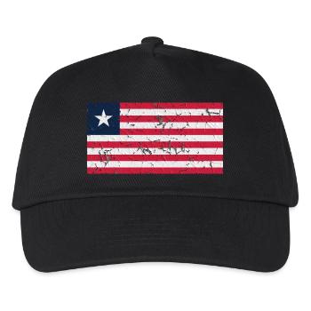 Liberia Liberia - Kinder Basecap - Schwarz - Vorne