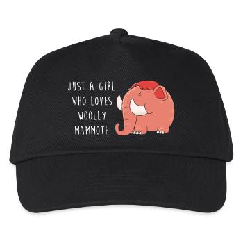 Mammoth - Kids’ Baseball Cap - black - Front