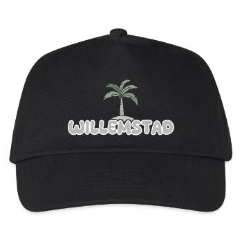 Willemstad Willemstad - Casquette de baseball Enfant - noir - Devant