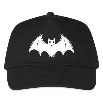 Bat - Kids’ Baseball Cap - black - Front