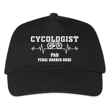 vététiste MTB Fun - Casquette de baseball Enfant - noir - Devant