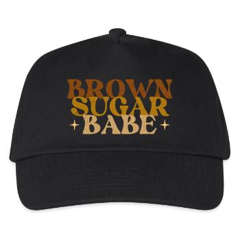 Brown Sugar Babe – Fierté de la mélanine africaine - Casquette de baseball Enfant - noir - Devant