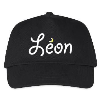 Léon - Casquette de baseball Enfant - noir - Devant