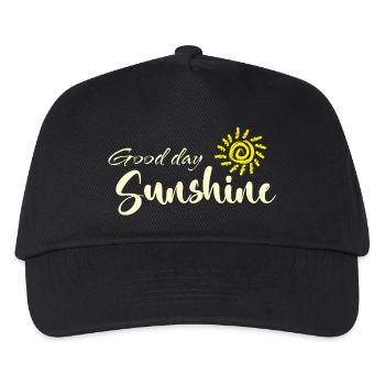 Good day sunshine - Kids’ Baseball Cap - black - Front