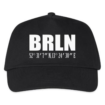 Berlin - Casquette de baseball Enfant - noir - Devant