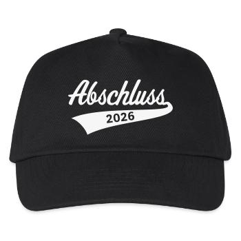Graduation 2026 (Graduation / White) - Kids’ Baseball Cap - black - Front