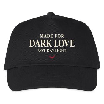 Vampirische Romantische Romantik Goth Dunkle - Kinder Basecap - Schwarz - Vorne