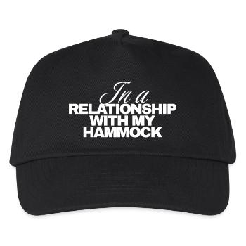 En couple avec mon hamac - Casquette de baseball Enfant - noir - Devant