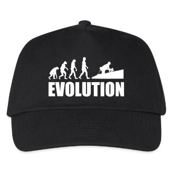 Evolution to Innovation - Kids’ Baseball Cap - black - Front