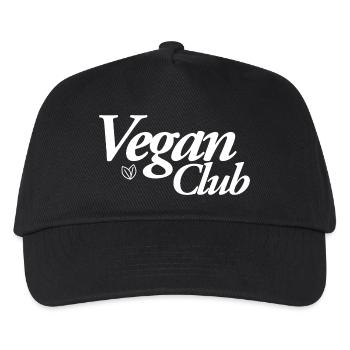 Vegan Club - Kids’ Baseball Cap - black - Front