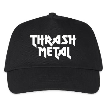 Thrash-Metal-Logo - Kinder Basecap - Schwarz - Vorne