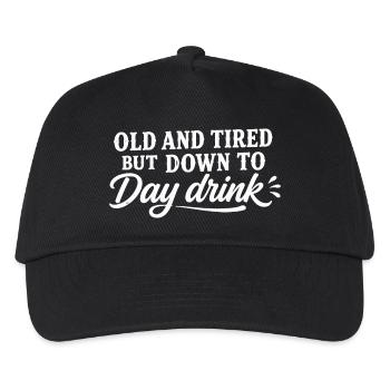 Festival d’humour de la vieille et fatiguée soirée - Casquette de baseball Enfant - noir - Devant