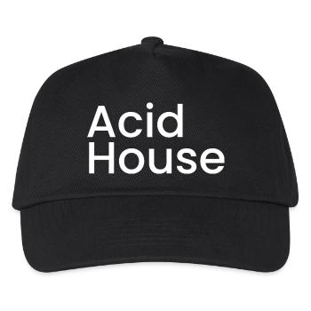Acid Haus - Kinder Basecap - Schwarz - Vorne