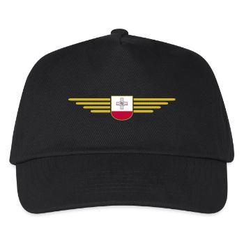 T-shirt Malte – Pour les fans de l’île - Casquette de baseball Enfant - noir - Devant
