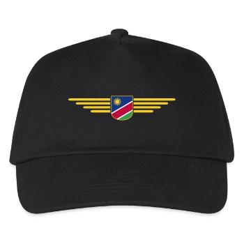 Namibia T-Shirt for Fans and Travelers - Kids’ Baseball Cap - black - Front