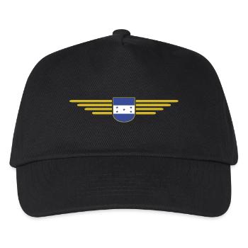 Honduras T-Shirt for Fans - Kids’ Baseball Cap - black - Front